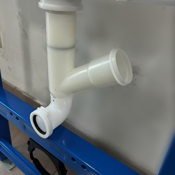 Concealed flush tank with Ventilation Pipe