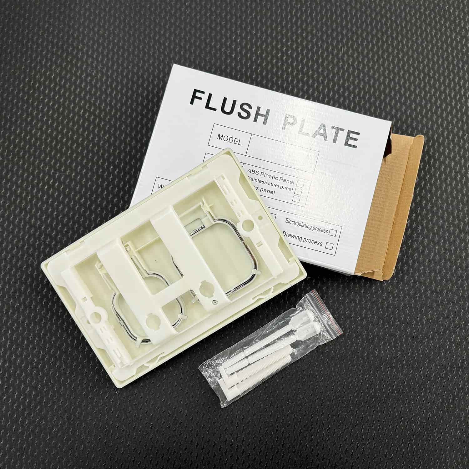 flush toilet button