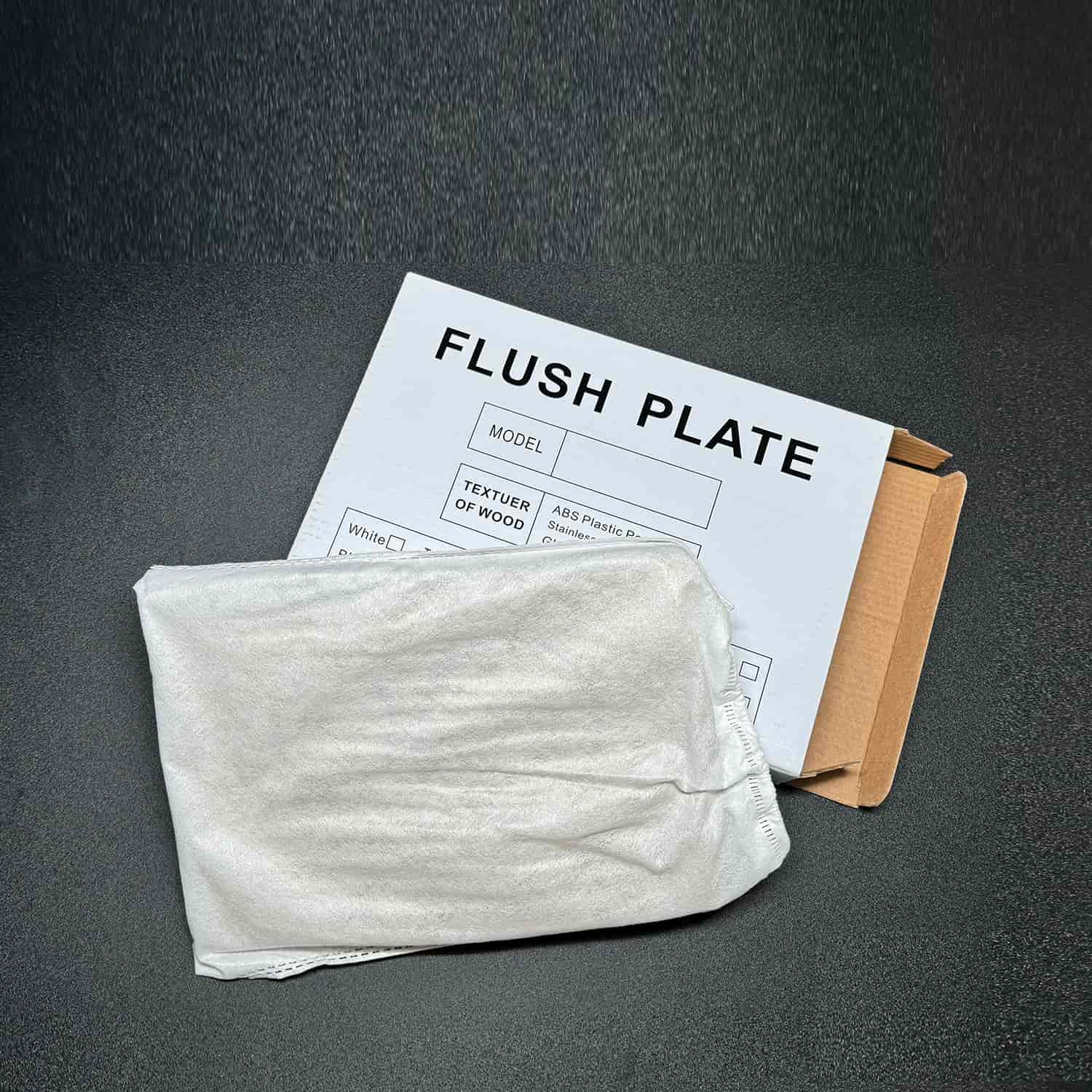 flush toilet button